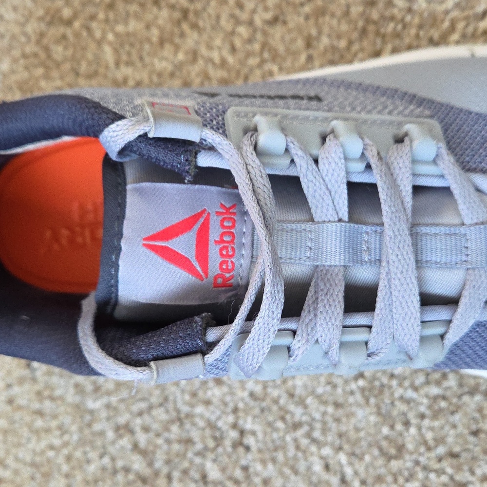 Reebok Women’s Sneakers - Gray/Purple Size 6 S0194 - Picture 8 of 9